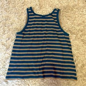 LOFT Striped Tank Top